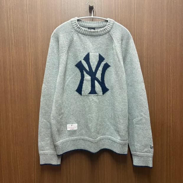 뉴에라 뉴욕양키스 빅로고 니트 100