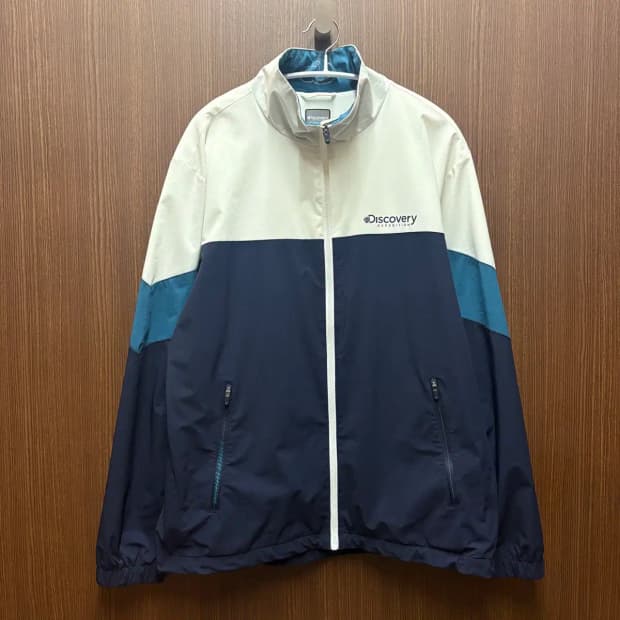디스커버리 바람막이 집업 자켓 105