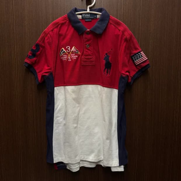 폴로 USA 빅포니 반팔 카라티 L