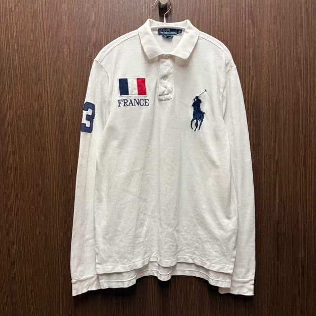 폴로 빅포니 프랑스 긴팔 카라티 M