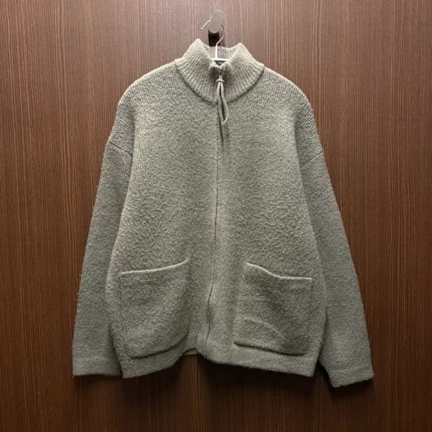 ZARA 자라 풀집 니트 집업 S-M (오버핏)