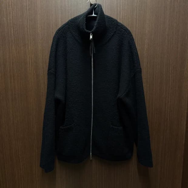 라퍼지스토어 2웨이 풀집 니트 집업 L