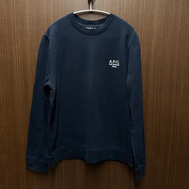 A.P.C 아페쎄 라운드 맨투맨 XL