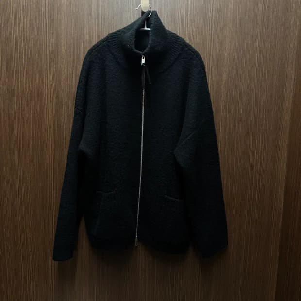 라퍼지스토어 2웨이 풀집 니트 집업 L