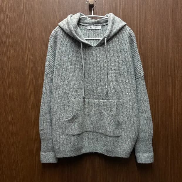 ZARA 자라 니트 후드 M