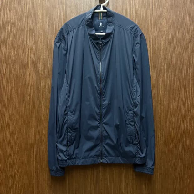 헤지스 우븐 집업 자켓 105