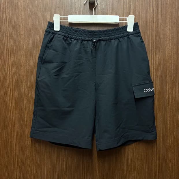 CK 캘빈클라인 우븐 카고 반바지 M