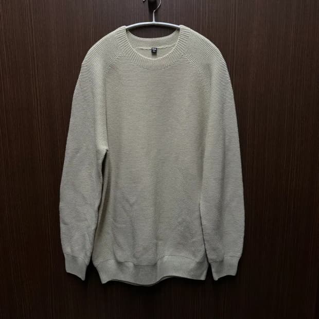 유니클로 라운드 니트 XL