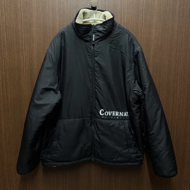 커버낫 양면 패딩/후리스 집업 점퍼 L