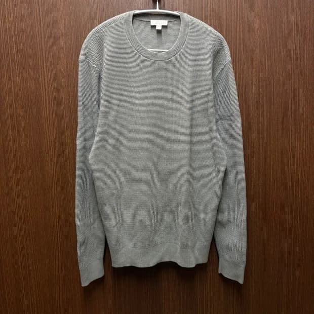 COS 코스 라운드 니트 L