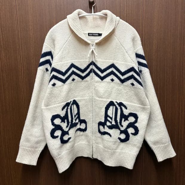 디스트나인 코위찬 니트 집업 free