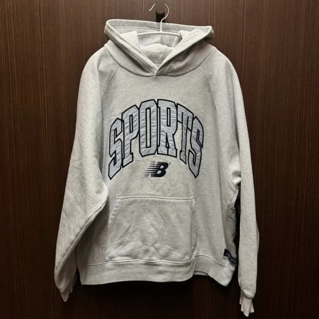 뉴발란스 아치로고 후드티 L