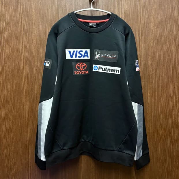 스파이더 스키팀 트레이닝 맨투맨 XL