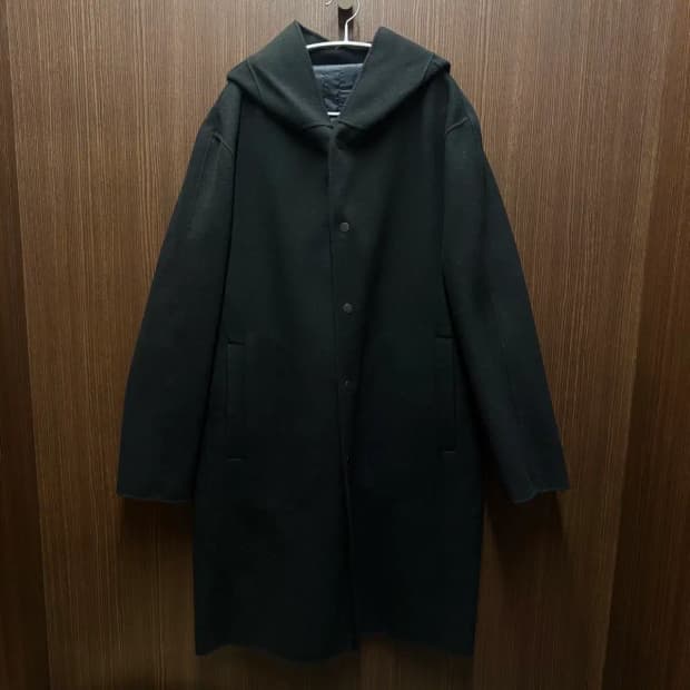 지오송지오 후드 코트 105 (블랙)