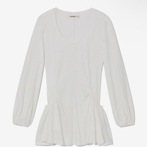 글로니 하우스 링클 원피스 HOUSE WRINKLE DRESS (WHIT