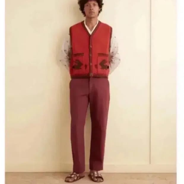 (L) BODE Meadow 토끼 니트 베스트