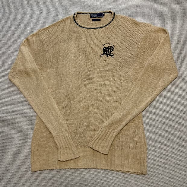 폴로 랄프로렌 우먼스 실크 니트 스웨터