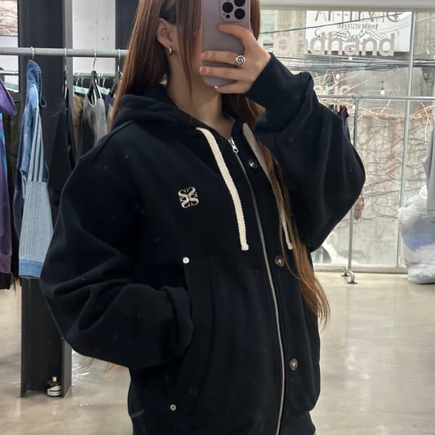 세터 테오 코튼 올데이 클래식투웨이 후드집업