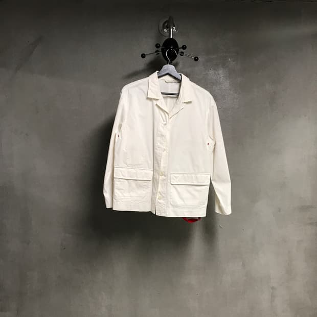프라다 스포츠 화이트 자켓 M