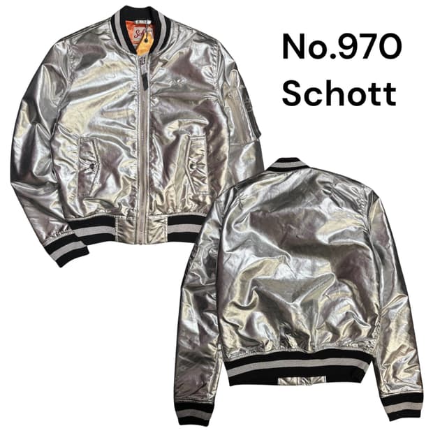 90s 쇼트 데드스탁 유광 실버 ma-1 마원 점퍼 플라이트 자켓