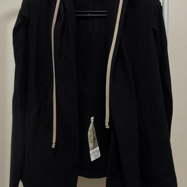 릭오웬스 후드 가디건 백화점택