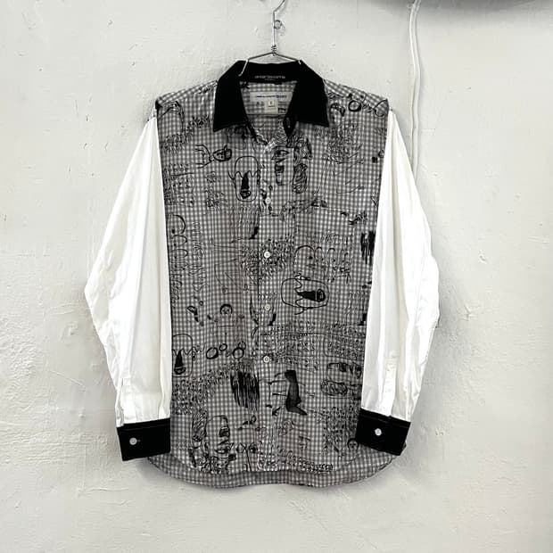 꼼데가르송 셔츠 라인 2016 SS 아트 셔츠