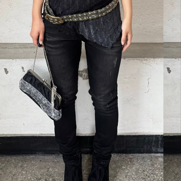 Dark denim Skinny jeans
