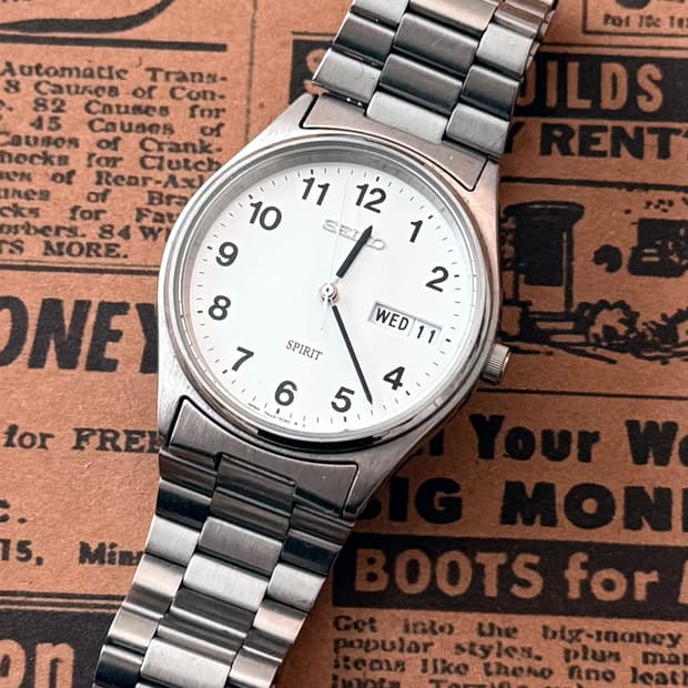 세이코 Seiko 쿼츠 SPRIT 아라빅