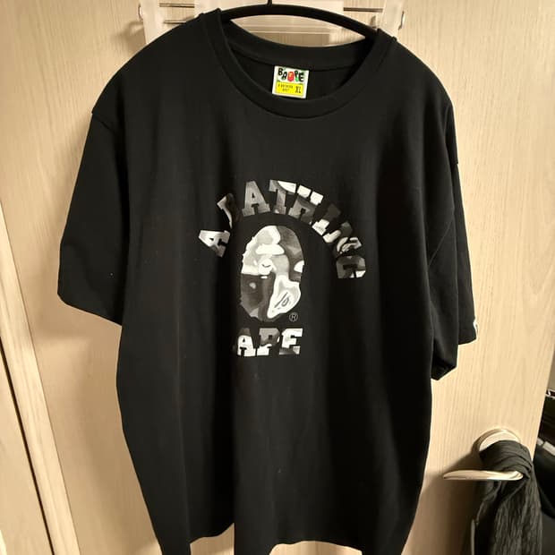 베이프 카모 반팔티 Xl