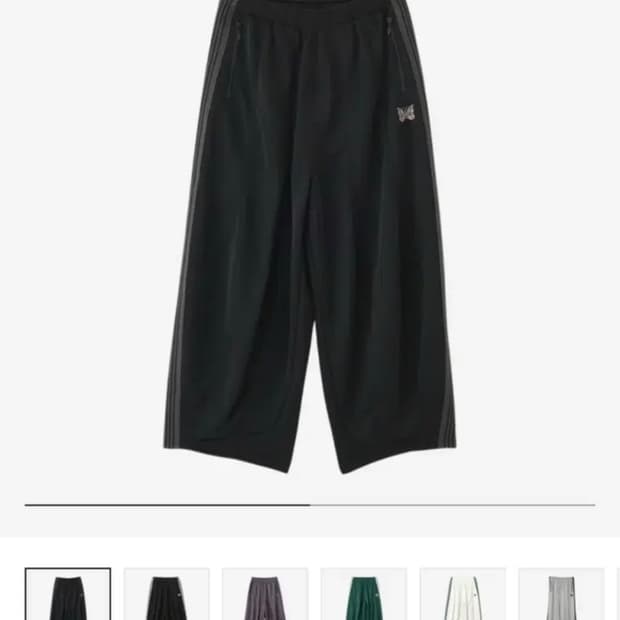 니들스 lhp 블랙 그레이 hd팬츠