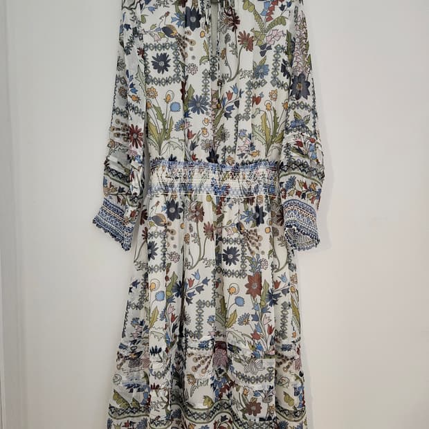 토리버치 실크100% 롱원피스(8사이즈/66)