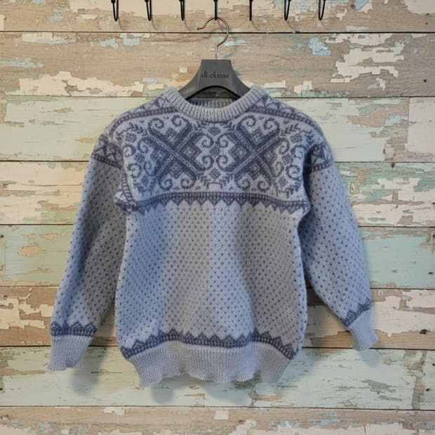 Dale of Norway 노르딕 패턴 스웨터 M