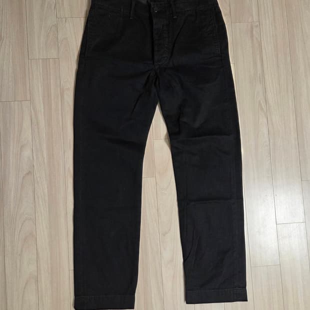RRL 더블알엘 오피서스 블랙 팬츠 30