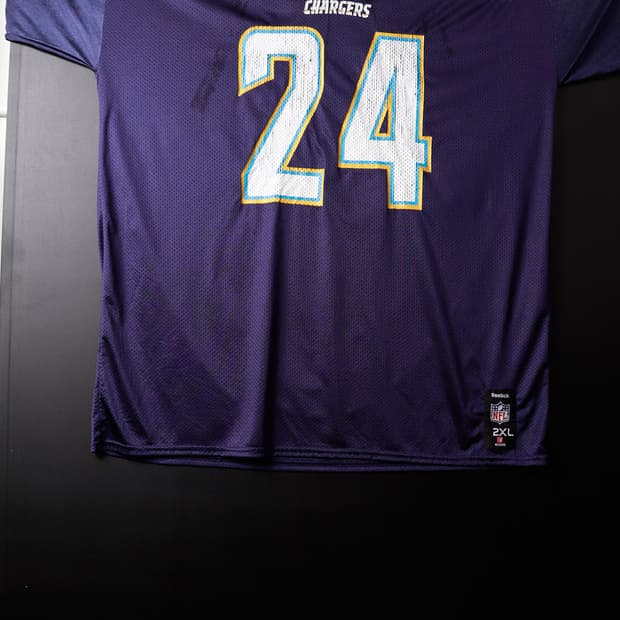 리복LA차져스 메튜스  미식축구유니폼