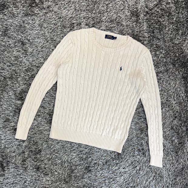 폴로랄프로렌 여성 케이블 니트 (LG)