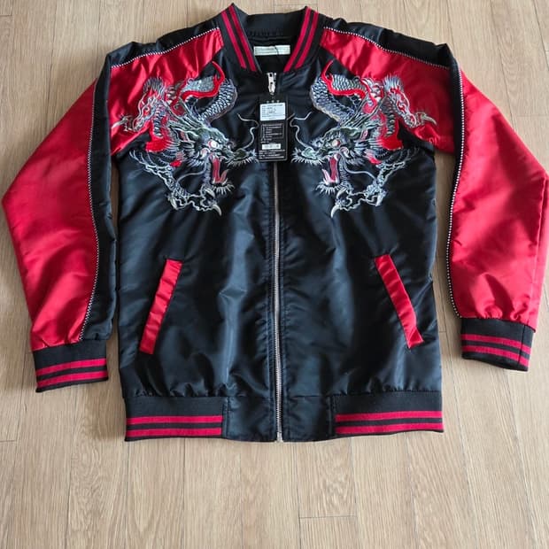 일본 수베니어자켓 스카잔 새상품