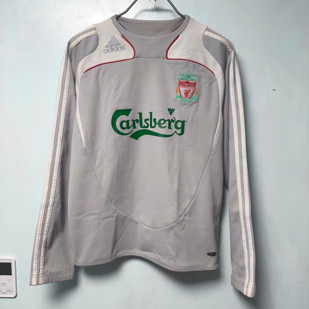 [95] 08-09 시즌 리버풀 아디다스 스웨트 탑