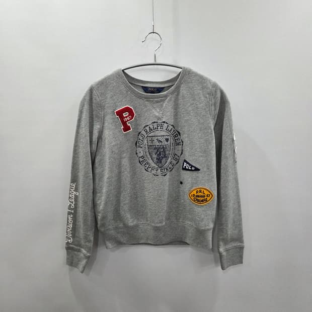 폴로랄프로렌 키즈 자수 프린팅 맨투맨 L/12/14