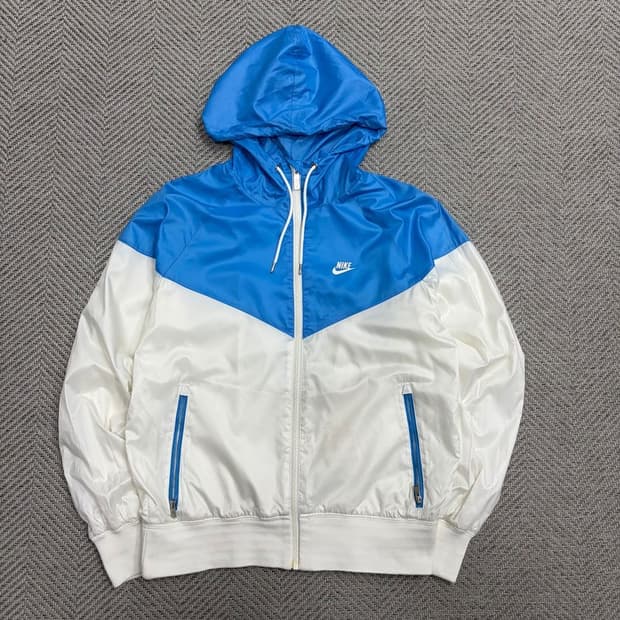 나이키 배색 후드 바람막이 v1807