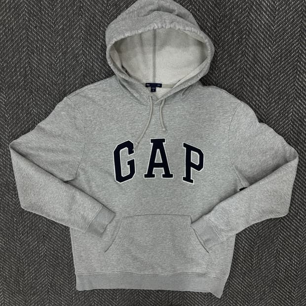 GAP 후드티 그레이