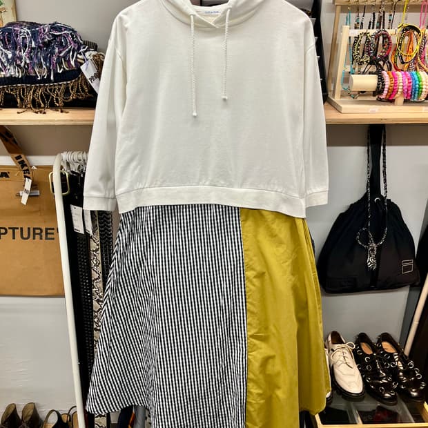 [55~66] 올리브데올리브 후드 원피스 M 