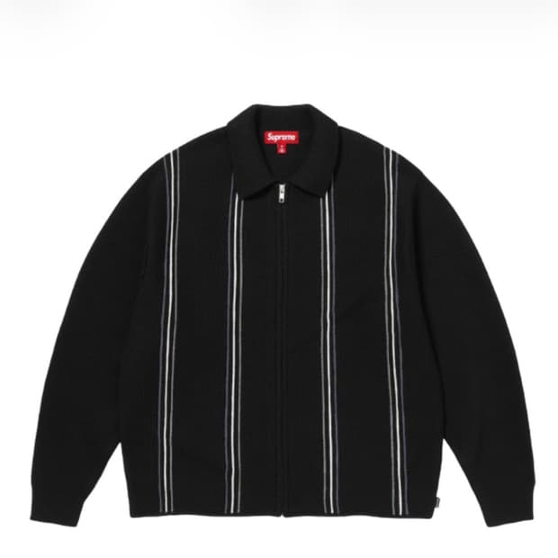 슈프림 니트집업