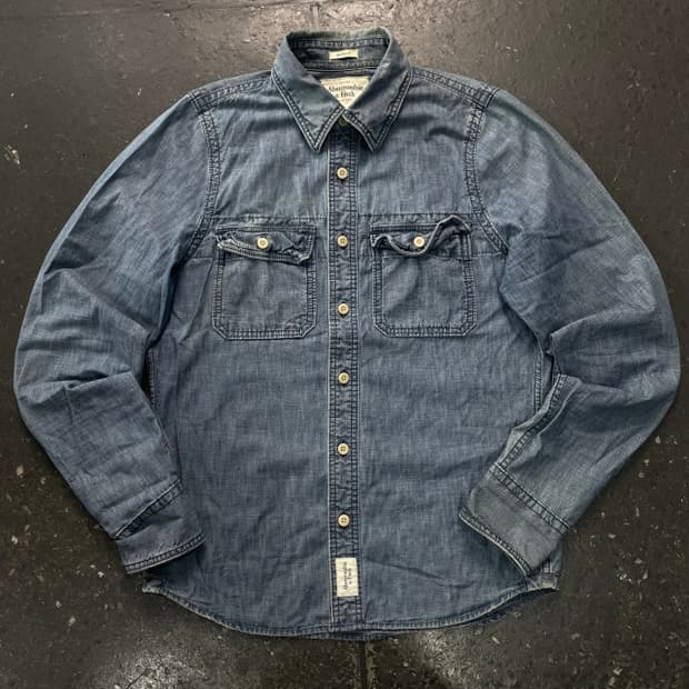 100 아베크롬비 데님셔츠 