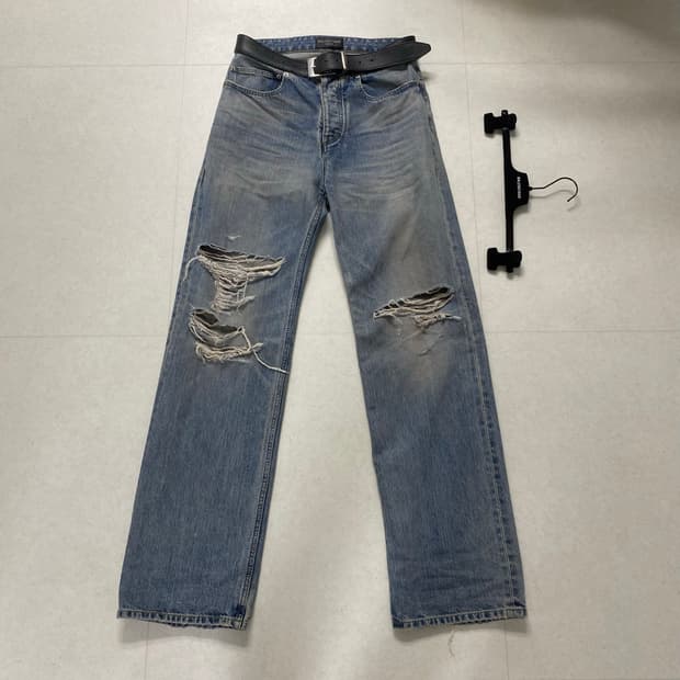 [S] 발렌시아가 빈티지 이펙트 벨트 도킹 진