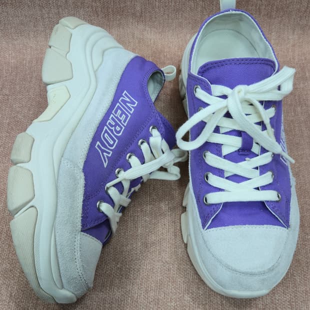 널디 240mm-  젤리그 캔버스 로우 퍼플 