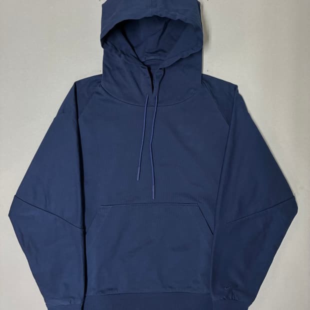 나이키 ESC 니트 풀오버 후드 티셔츠 미드나잇 네이비 L사이즈