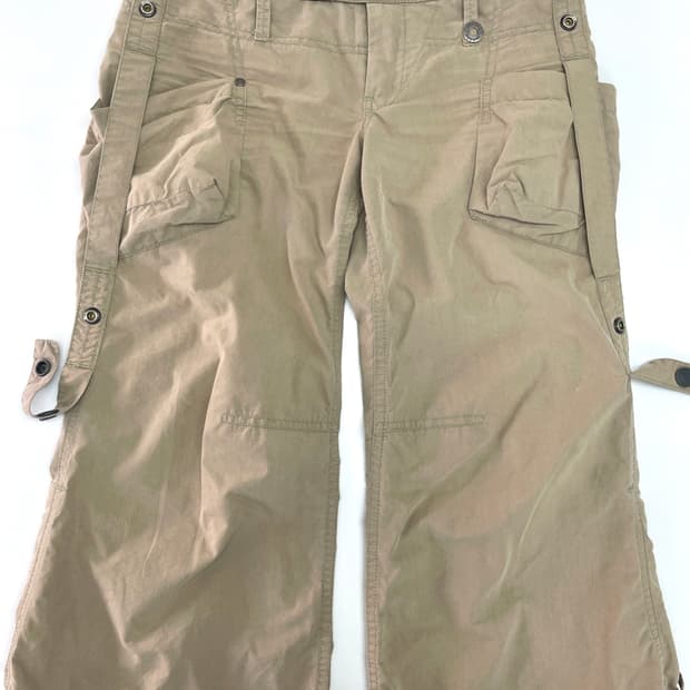 Diesel cargo capri pants