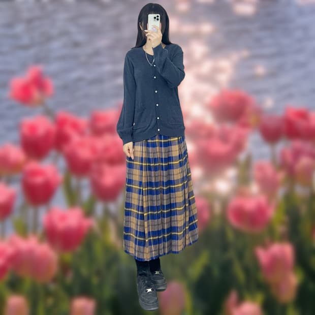 시만사모스2 라운드 가디건
