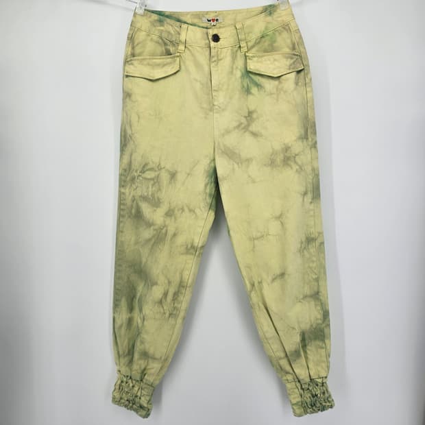 일본 감성 타이다이 조거 유니크 팬츠