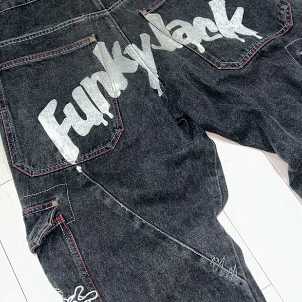 펑키잭 카고 스케이터 팬츠